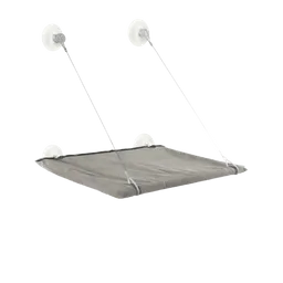 Cama Para Ventana Para Gato Afp Negra