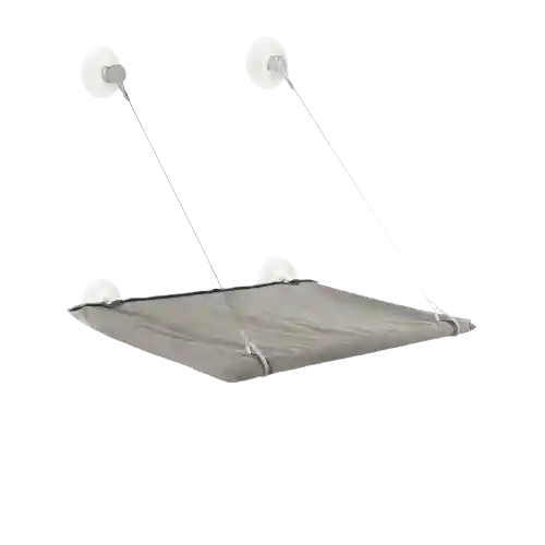 Cama Para Ventana Para Gato Afp Negra