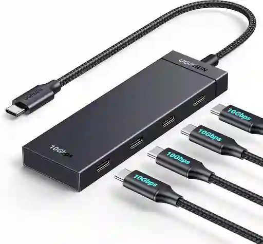 Hub 4 Puertos Tipo C 3.2 10gbs