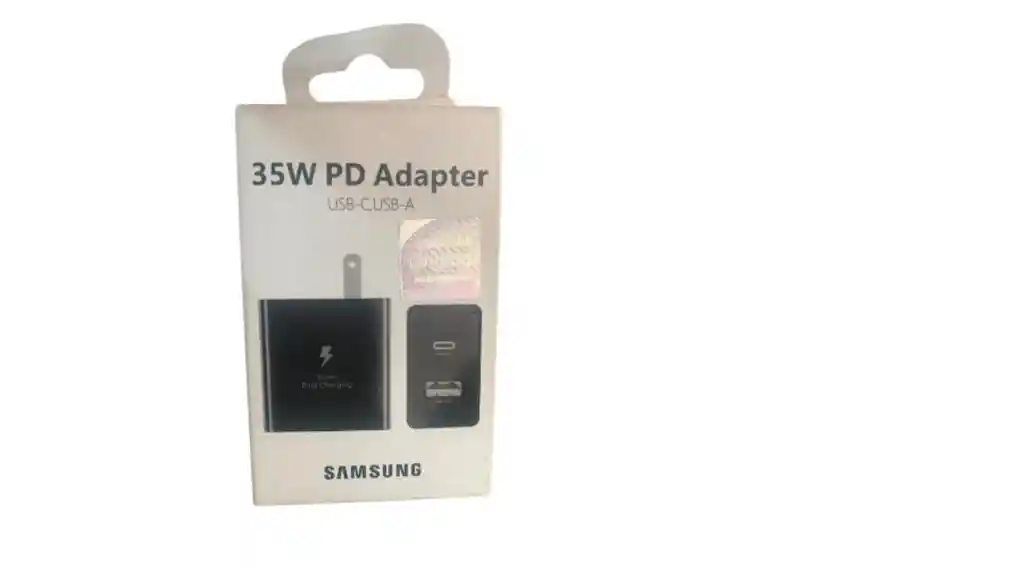 Samsung Adaptador O Cabezal Cargador 35w Dual Usb Tipoc