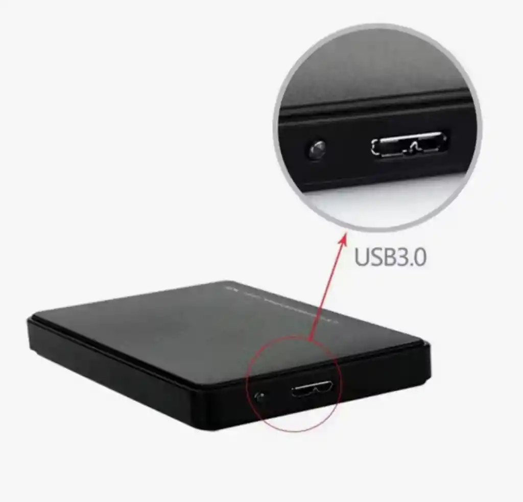 Caja Externa Para Disco Duro Portátil Sata 2.5 A Usb 3.0