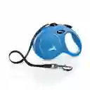 Correa Para Perro Flexi New Classic Cinta Azul - L