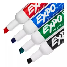 Marcador Borrable Expo X 4 Und