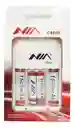 Baterías Nia Aa/aaa Recargables X4 + Cargador (1100mah/1500mah) C804u