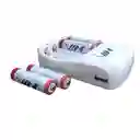 Cargador Nia + 4 Baterías Recargables Aa 1500mah C804u