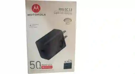 Motorola Cargador Cable Y Adaptador Tipoc 50w