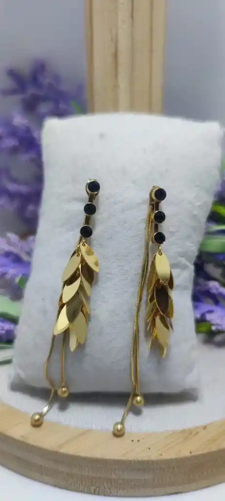 Aretes Hoja