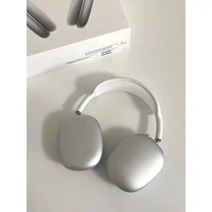 Diadema Audífonos Airpods Max Almohadillas De Imán Bluetooth Blanco