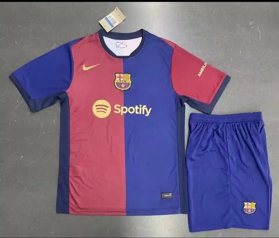 Conjunto Deportivo Barcelona Talla 8 (obsequio Dorsal De Raphinha #11)