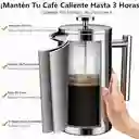 Cafetera Prensa Francesa En Acero Inoxidable 1 Litro