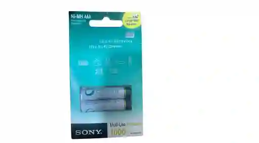 Sony Pila Alcalina Aaaa Recargable