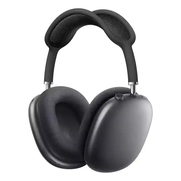 Diadema Audifonos Airpods Max Almohadillas De Imán Bluetooth Negra