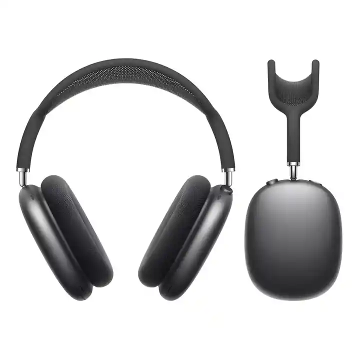 Diadema Audifonos Airpods Max Almohadillas De Imán Bluetooth Negra