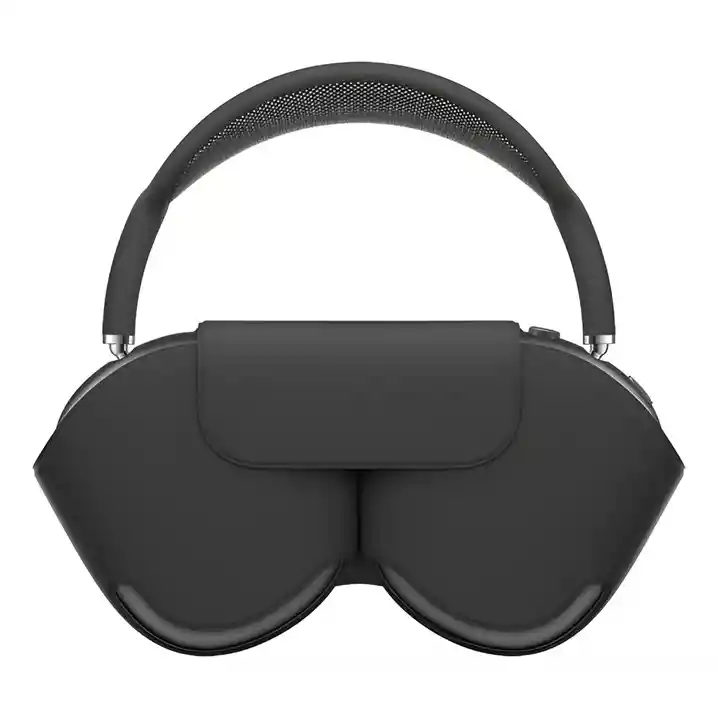 Diadema Audifonos Airpods Max Almohadillas De Imán Bluetooth Negra