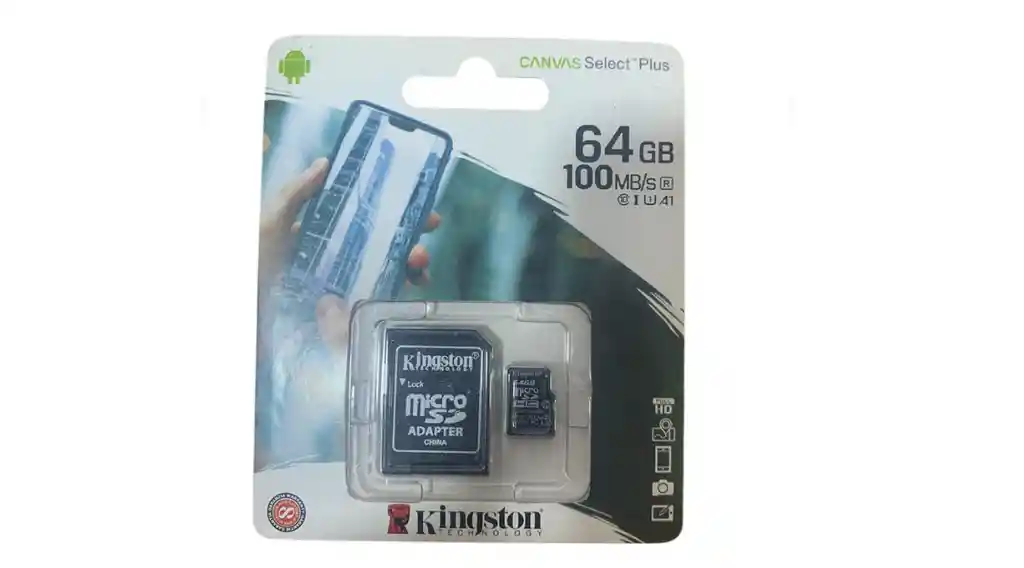 Kingston Memoria Micro Sd De 64 Gigabytes