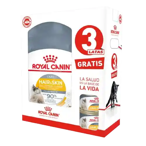 Royal Canin Feli Fcn Mixf Hairskin Care2kg+3latas