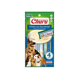 Dog Churu Chicken With Tuna Recipe /bolsa X4u 14gr