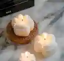 Velas Aromáticas Huella De Perro Blanca