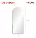 Lámina Espejo Adhesiva De Pared Moderno Decorativo Innovo Home