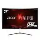Monitor Acer 27″ Nitro Ed270 240hz Fhd Curvo 1ms