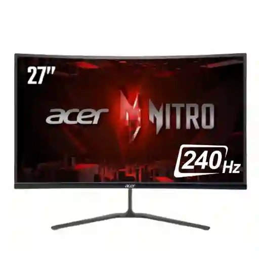 Monitor Acer 27″ Nitro Ed270 240hz Fhd Curvo 1ms