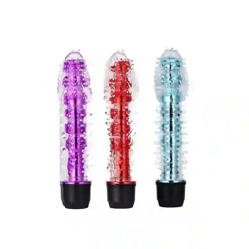 Vibrador Bala Con Funda Estriada Consolador 16,3cms