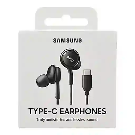 Audifonos Samsung Akg Usb Tipo-c Color Negro