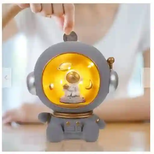 Alcancía Infantil Astronauta Ahorro Dinero Adorno Habitación