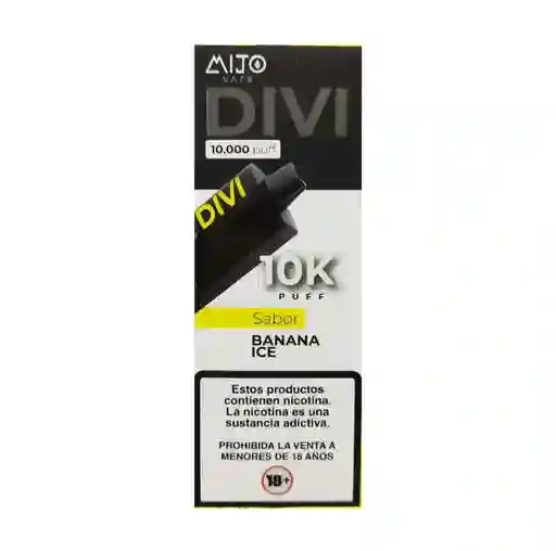Vape Mijo Divi Banano Ice 10.000 Puffs