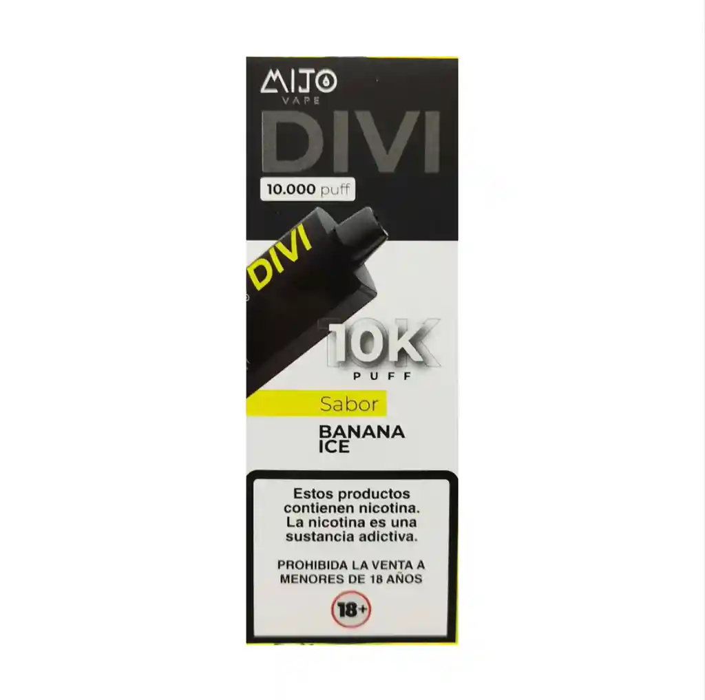 Vape Mijo Divi Banano Ice 10.000 Puffs