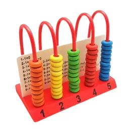 Ábaco Vertical De Madera Juego Númerico Educativo Para Niños