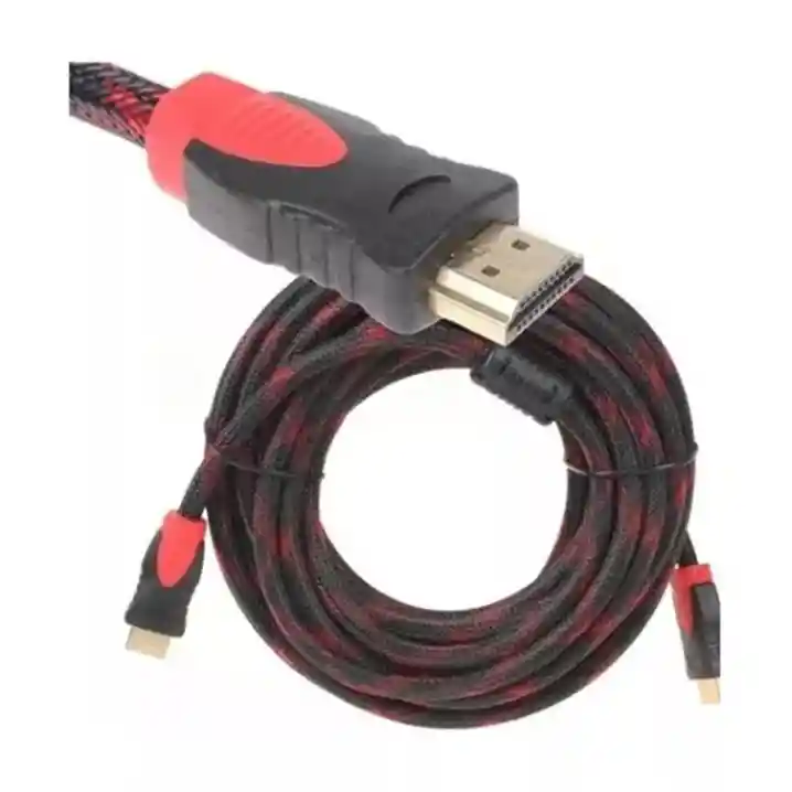 Cable Hdmi Enmallado De 5 Metros