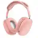 Audífono Mz-09 Rosa Bluetooth Inalámbricos