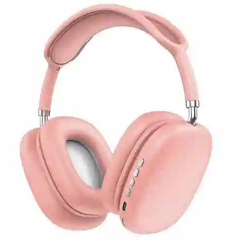 Audífono Mz-09 Rosa Bluetooth Inalámbricos