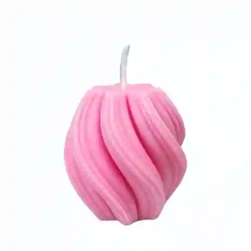 Velas Aromáticas Espiral Rosa