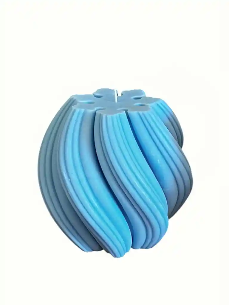 Velas Aromáticas Espiral Azúl