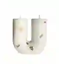Velas Aromáticas En U Oro