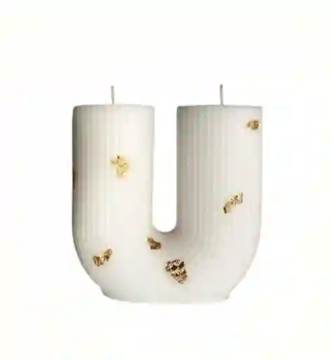 Velas Aromáticas En U Oro