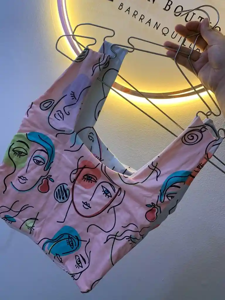 Crop Top Estampado