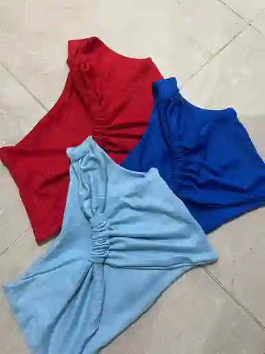 Top De Dama En Rib