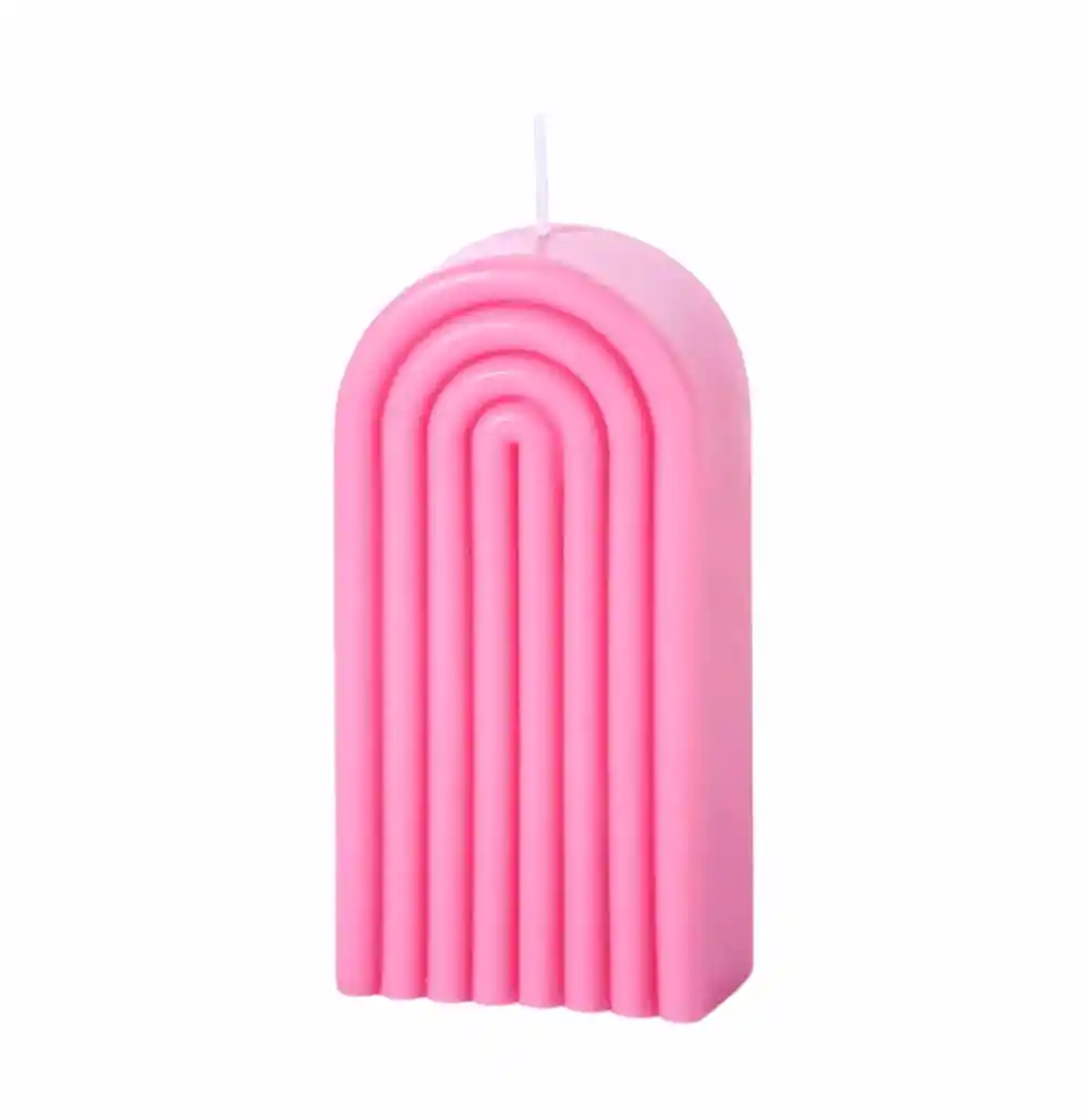 Velas Aromáticas De Arco Rosa