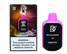 Vapeador Death Row Snoop Dog 5500 Puff Grape Peach 5% Nicotina