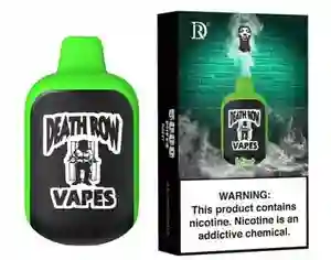 Vapeador Death Row Snoop Dog 5500 Puff Strawberry Kiwi 5% Nicotina