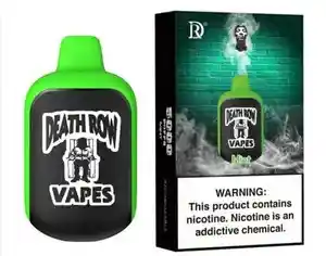 Vapeador Death Row Snoop Dog 5500 Puff Strawberry Kiwi 5% Nicotina