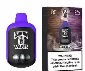 Vapeador Death Row Snoop Dog 5500 Puff Mango Ice 5% Nicotina