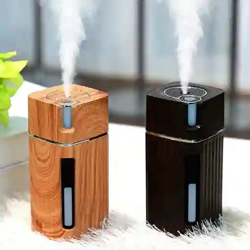 Humidificador Mini Difusor Aire Aromas Luz Led Usb Portátil