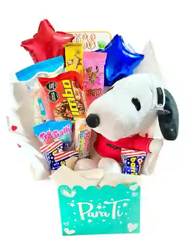 Regalo Super Especial Con Snoopy Enamorado - Regalo Feliz Dia - Dia De La Mujer
