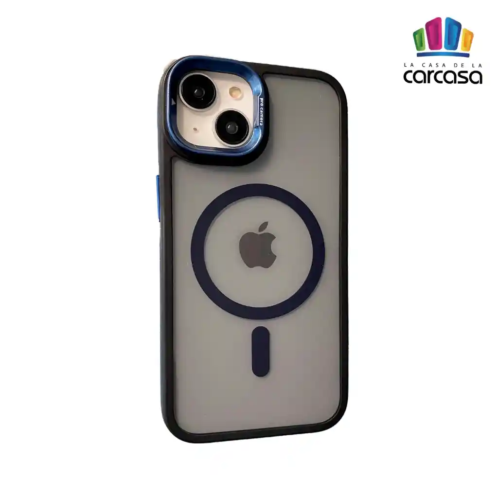Estuche Magsafe Iphone 15 Mars (azul)