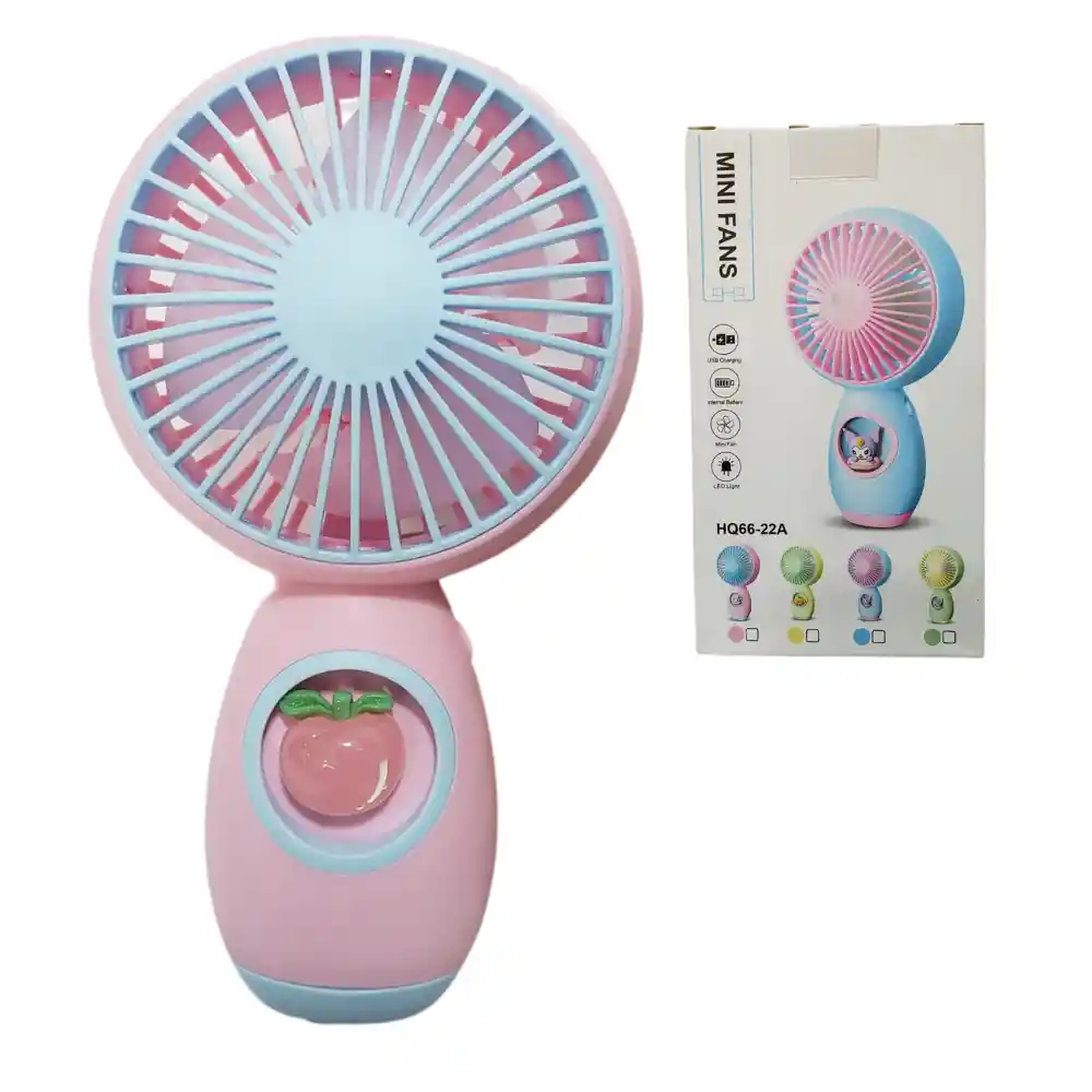 Mini Ventilador Portatil Modelo Fruta