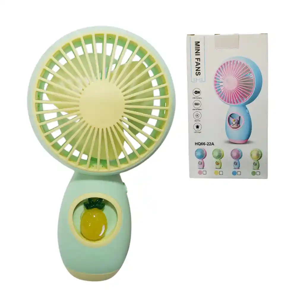 Mini Ventilador Portatil Modelo Fruta